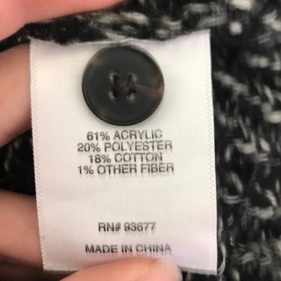 EUC ST. JOHN’S BAY Crewneck Oversized Stretchy Long-Sleeve Halloween Sweater - Picture 6 of 6